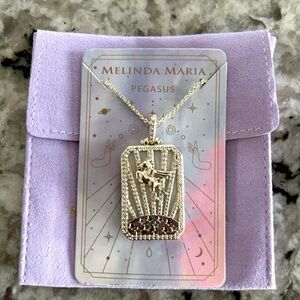 NEW Melinda Maria Pegasus necklace!  STUNNING